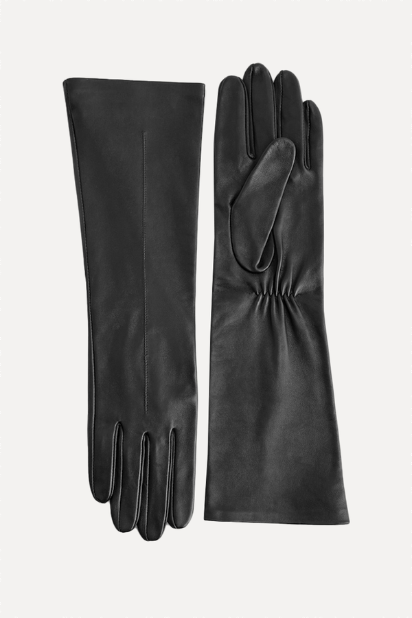 Long Leather Gloves from COS