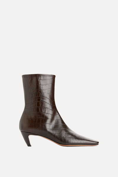 Square-Toe Ankle Boots from ARKET