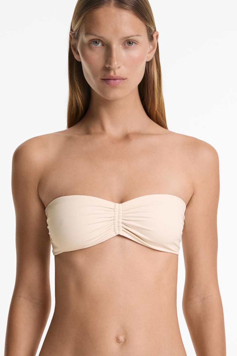 Braid Bandeau Bikini Top from Oysho