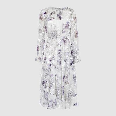 Floral Printed Midi Dress from Reiss