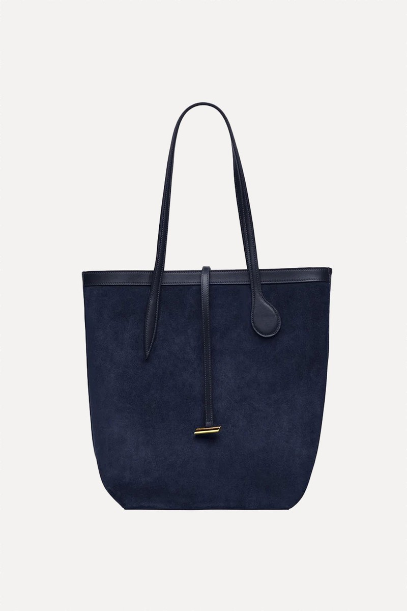 Tall Suede Sprout Tote Bag from Little Liffner