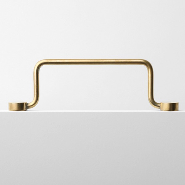 Wire Handle In Brass from Superfront