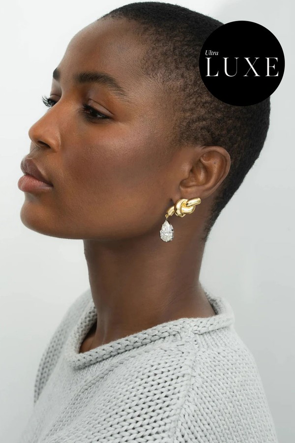 Diamond Hitch Knot Earrings from Jessica McCormack