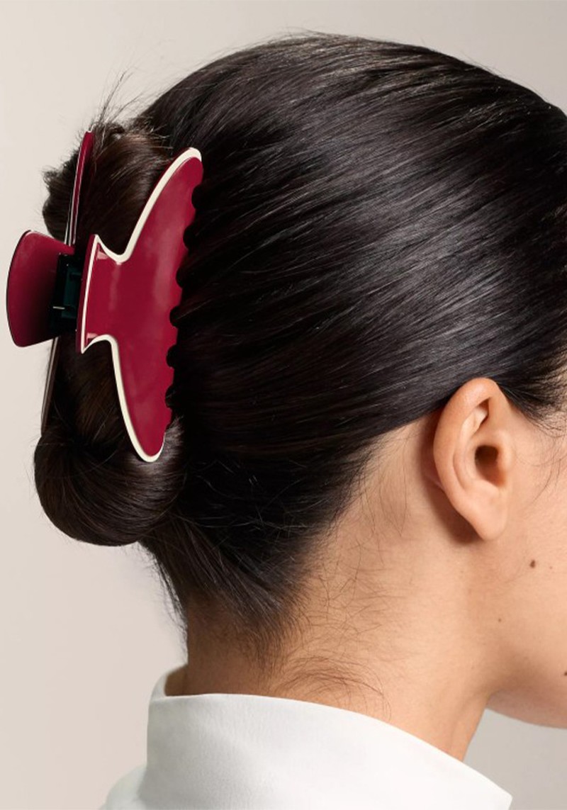 Large Piping Hair Clip