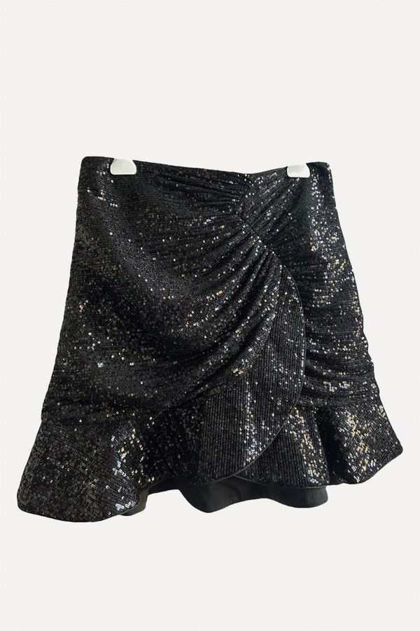 Glitter Mini Skirt from Self Portrait