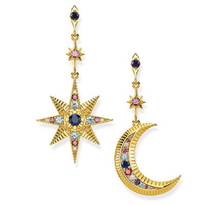 Royalty Star & Moon Earrings