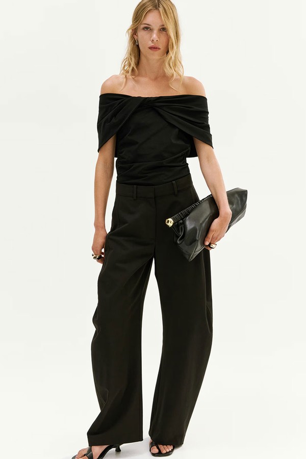 Twist-Detail Off-The-Shoulder Top from H&M