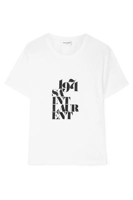 Cotton Jersey T-Shirt from Saint Laurent
