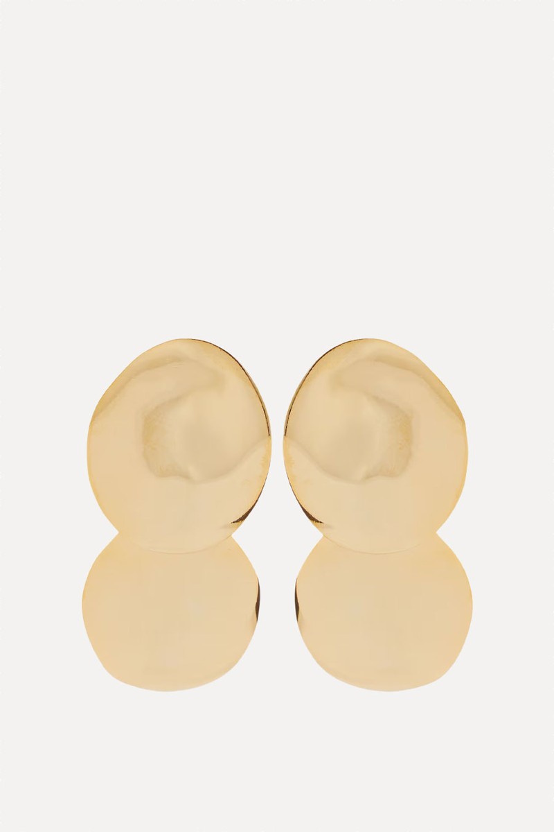 Issey 18kt Gold-Plated Drop Earrings from Jennifer Behr