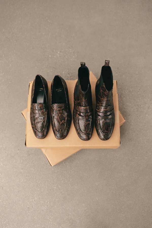Loafer Booties