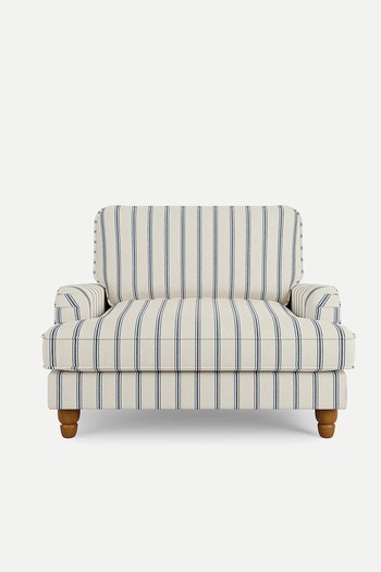 Beatrice Folkstone Stripe Snuggle Chair