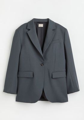 One Button Wool Jacket from H&M