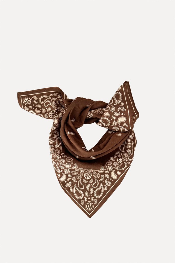 Cotton Paisley Scarf from Le Scarf