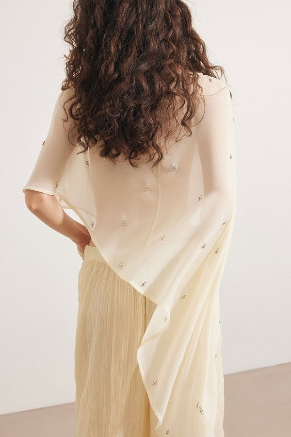 Asymmetric Rhinestone Top from NA-KD