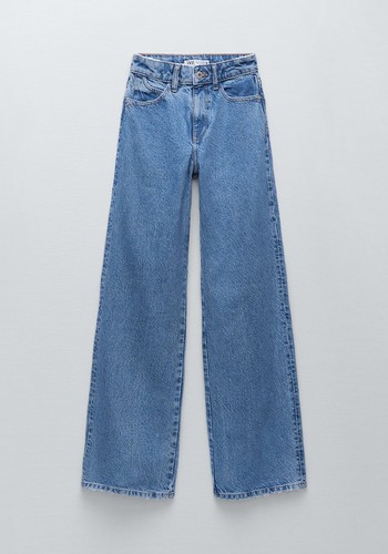 High Rise Wide Leg Jeans from Zara