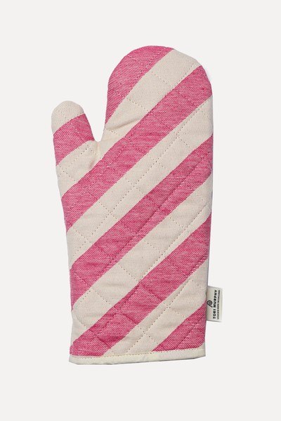 Totto Stripe Oven Glove Radish from Tori Murphy