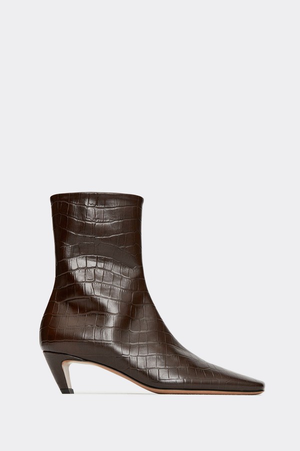 Square-Toe Ankle Boots from ARKET
