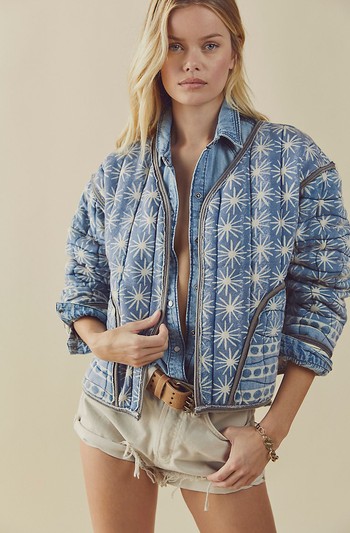 Kara Quilted Cardi