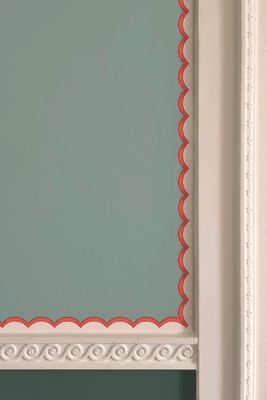 Scalloped Border In Coral from Ottoline