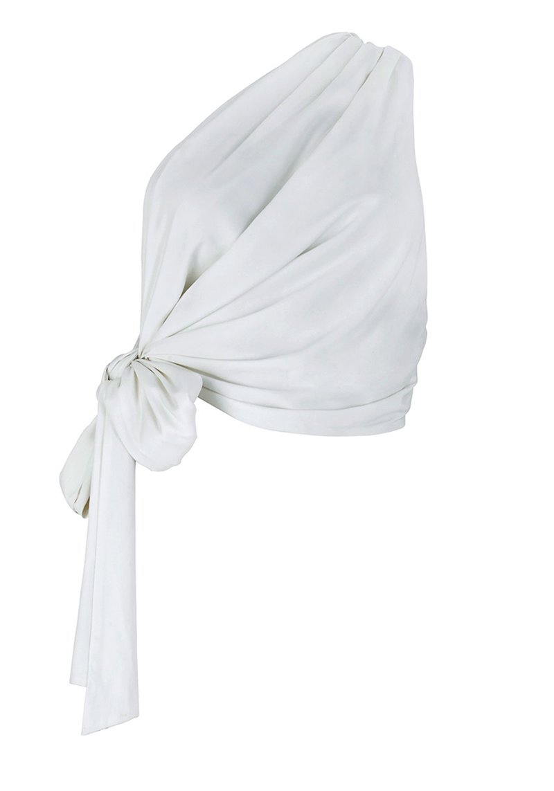 Tehea Top In Peach Daiquiri from Paper London