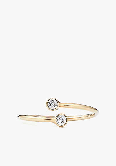 Diamond Hoop Ring