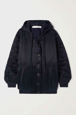 Hooded Shell Bomber Jacket from See By Chloe