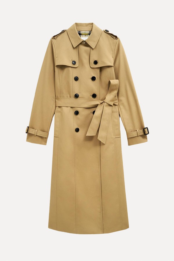 Skylar Shower Resistant Midi Trench from Hobbs