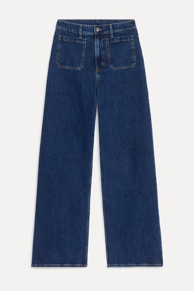 Lupine High Flared Stretch Jeans from ARKET