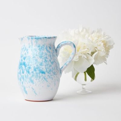 Blue Tuscan Jug from Mrs Alice