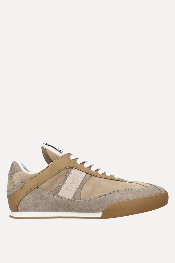 Kick Low Suede Trainers from Chloé