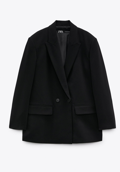 Double-Breasted Oversized Blazer from Zara