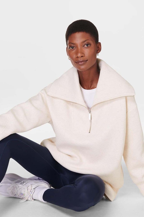 Radiant Half Zip Sweatshirt from Sweaty Betty