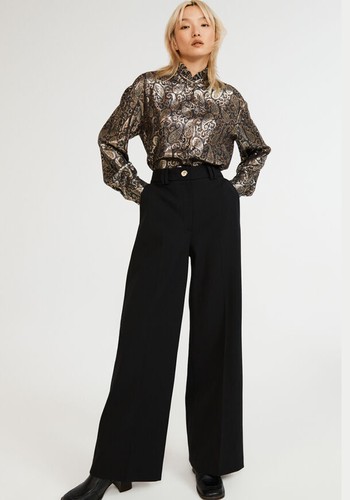 High-Waisted Trousers