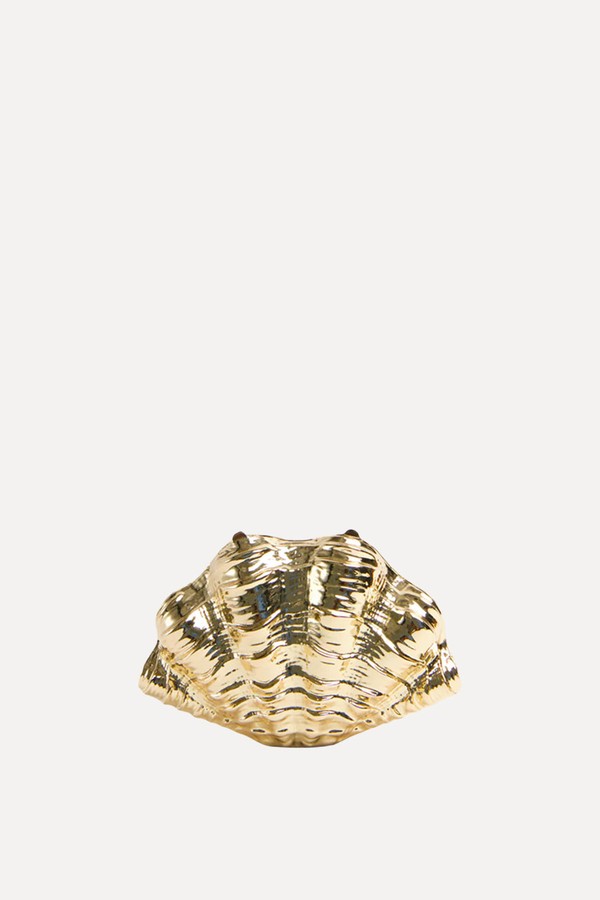 Venus Metal Shell Clutch from Simkhai