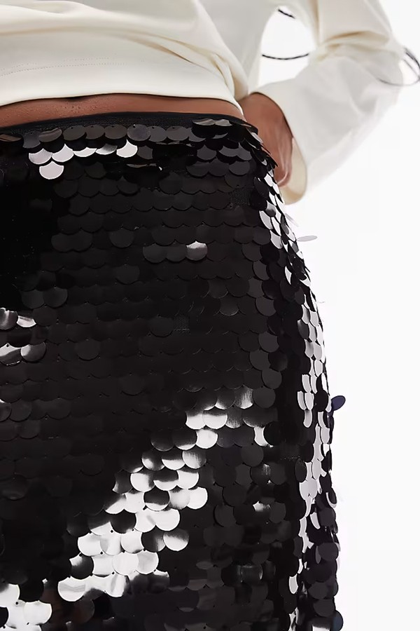 Large Sequin Midi Skirt from ASOS DESIGN