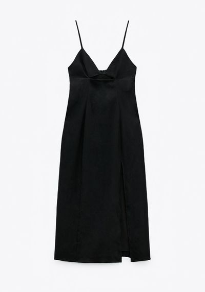 Black Cut Out Dress from Zara