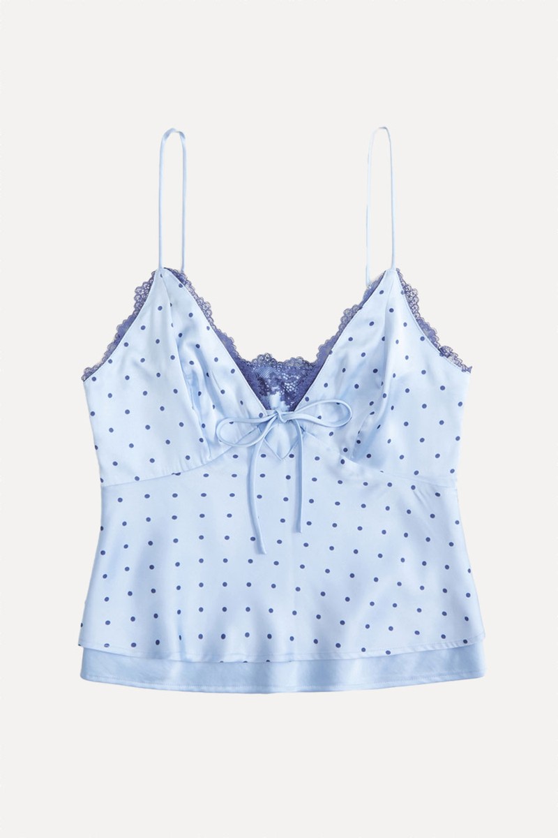 Bella 2-In-1 Reversible Tie-Front Cami from Abercrombie & Fitch
