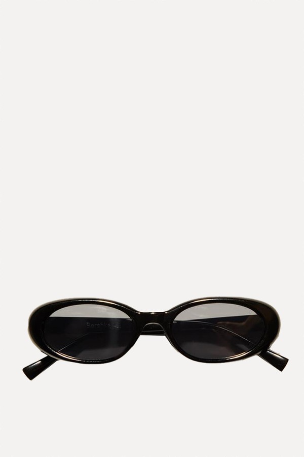 Oval Resin Sunglasses from Bershka