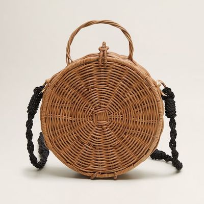 Bamboo Round Bag from Mango