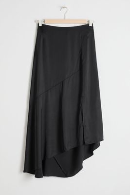 Asymmetric Slit Midi Skirt from & Other Stories