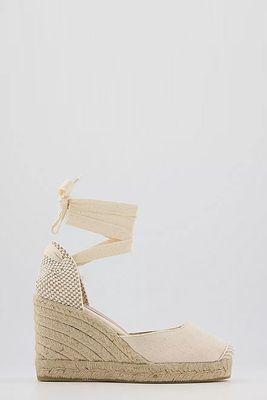 Marmalade Ankle Tie Espadrille Mid Heel Wedges from Office