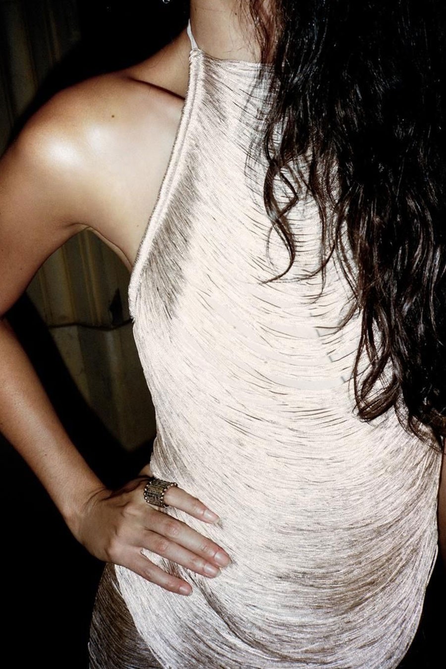 Fringed Halter Top from Zara