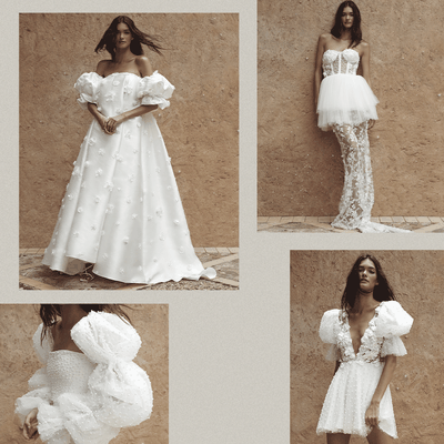 Pronovias' strong & sexy In Bloom wedding dresses for the feminist