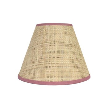 Seema Raffia Candle Lampshade from Birdie Fortescue