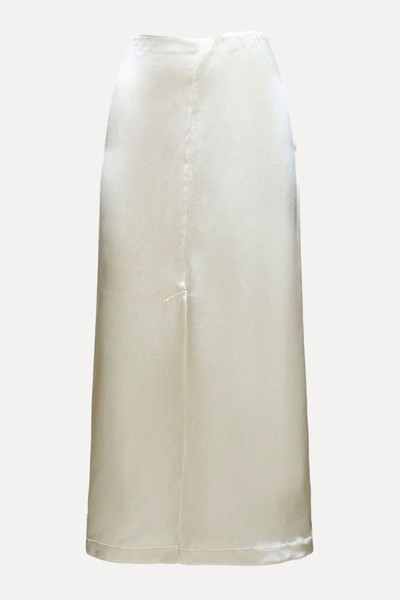 Lys Silk Blend Midi Skirt from Loulou Studio