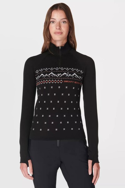 Alpine Betty Half Zip Base Layer Top from Sweaty Betty