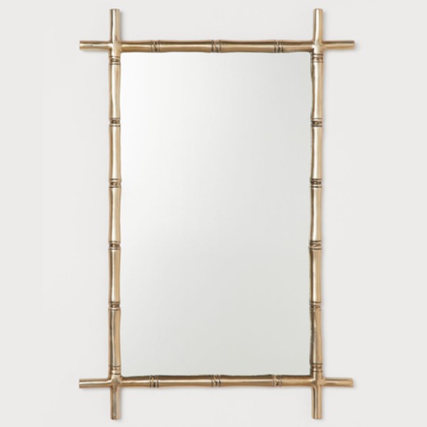 Mirror With A Metal Frame