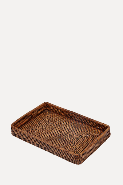 Rattan Decoration Tray from Rebecca Udall