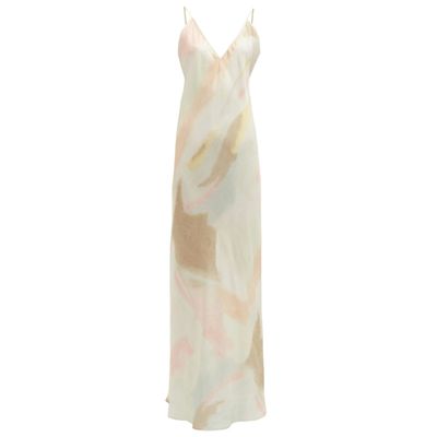 Liberty Pastel Tie-Dye Slip Dress from Rat & Boa
