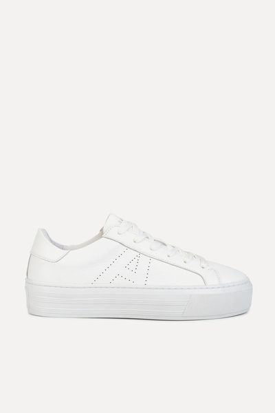 White Platform Trainers from Air & Grace